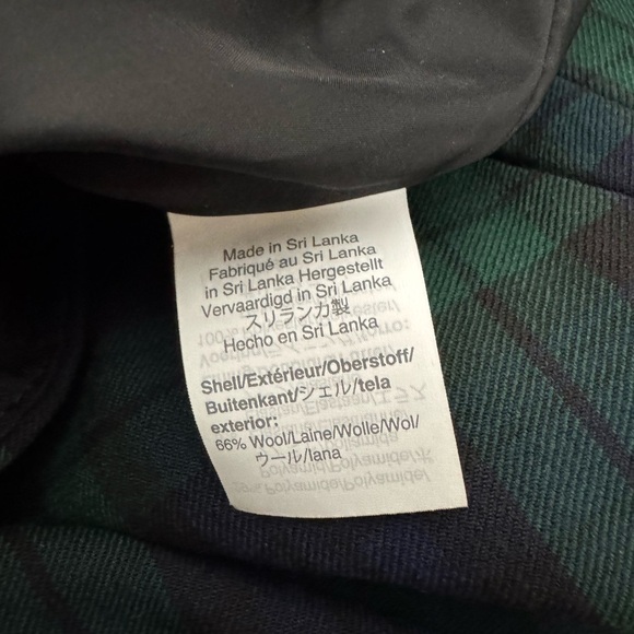 J. Crew Martie Black Watch Pants Wool Blend 6 Tall Excellent condition - Picture 9 of 12